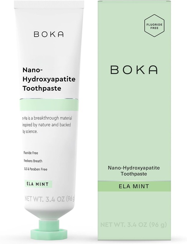 Boka Fluoride Free Toothpaste – Nano Hydroxyapatite, Remineralizing, Sensitive T