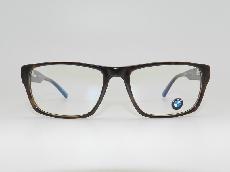 Authentic BMW Eyeglasses B6014 Burr Wood Pattern Acetate Rx Eyewear Frame 54-17
