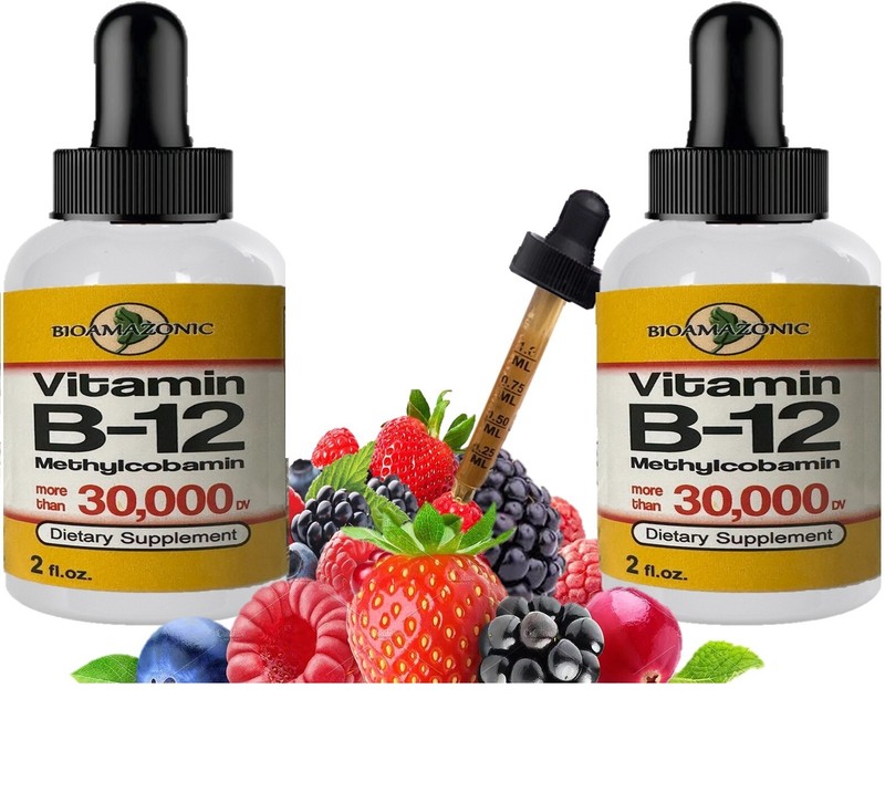 2 Vitamin B complex 30,000 high potency B1,B2,B3,B5,B6,B7,B12,Biotin Folic Acid gallery
