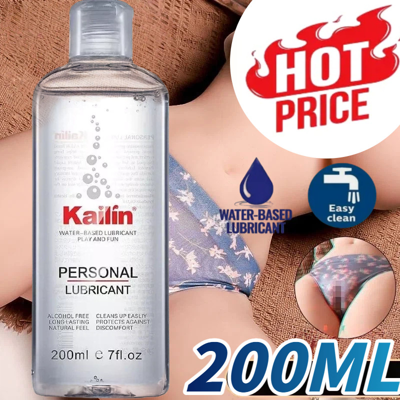 Lube Personal Sex Lubricant Water-Based Long Lasting Women Men Adult Easy Clean