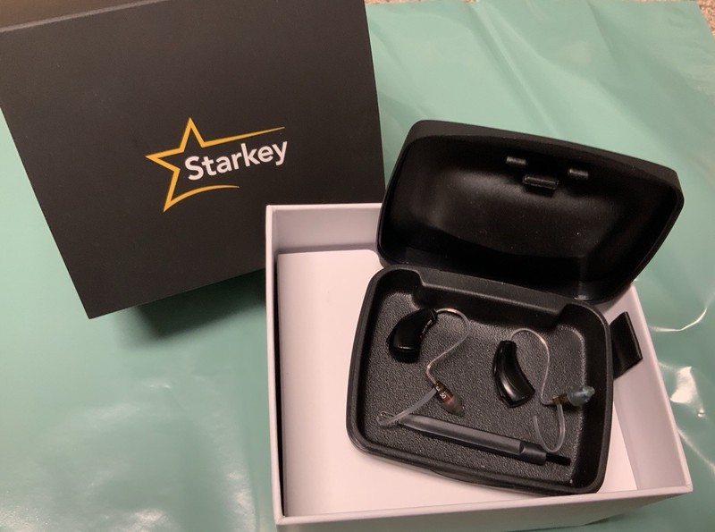 🏅Starkey Evolv “AI” 1000 Smartphone BTE 312 Hearing AIDS
