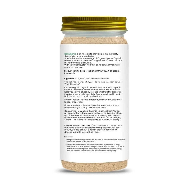 Neuwganic Organic Liquorice Powder 500gm gallery