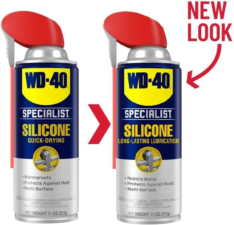 Silicone Lubricant with SMART STRAW SPRAYS 2 WAYS, 11 OZ gallery
