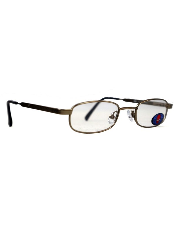 Spider-Man Youth Eyeglasses Marvel Comics Kids 5405 Antique Gold Brand New