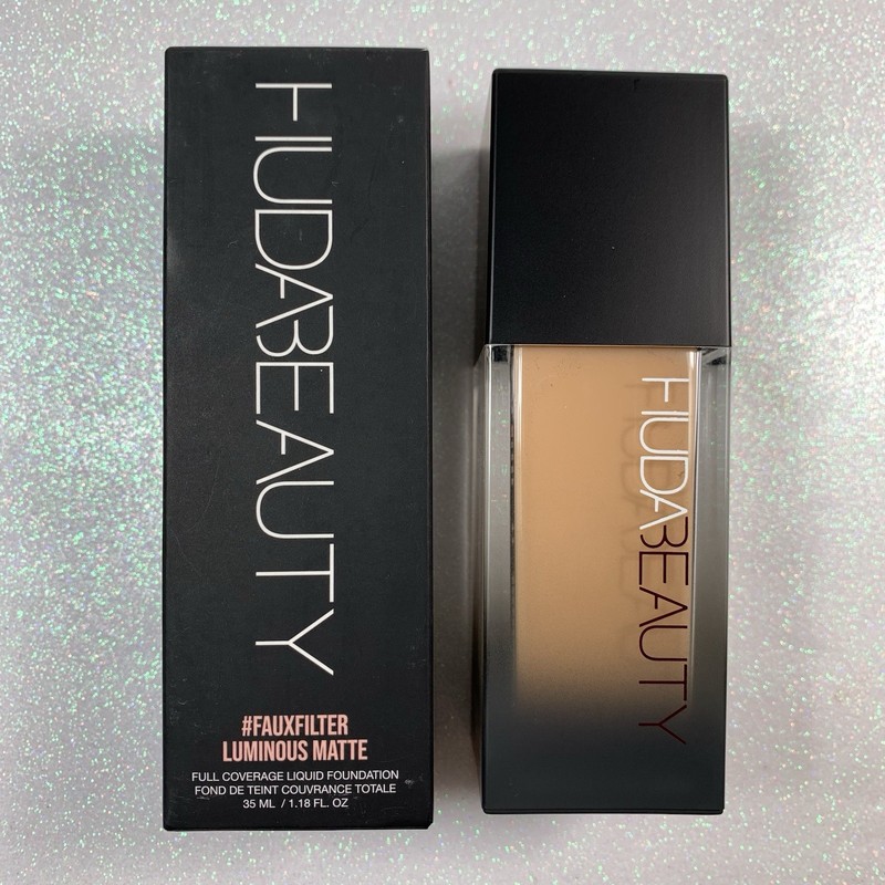 Huda Beauty FauxFilter Luminous Matte Liquid Foundation Macaroon 230N BNIB