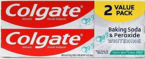 Colgate baking soda and peroxide whitening 144 Fl Oz (Pack of 1)