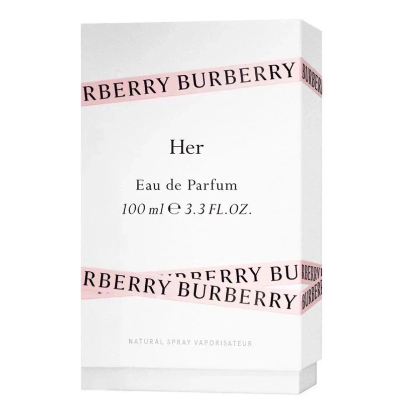 Burberry Her Women Eau de Parfum EDP Spray 3.3oz 100ml New Sealed Box USA gallery