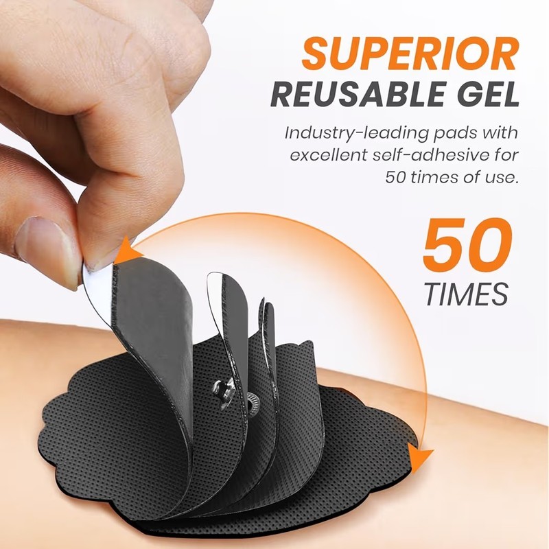 Tens Unit Muscle Stimulator 30 Modes Tens Ems Device Rechargeable Dual Channel gallery