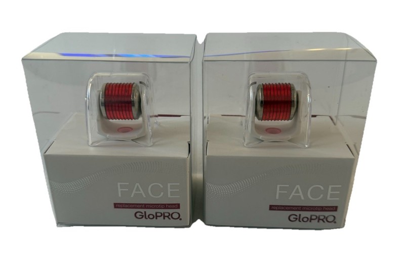 BeautyBio GloPro Lot For 2 Face Attachment 2 Pcs. In Box