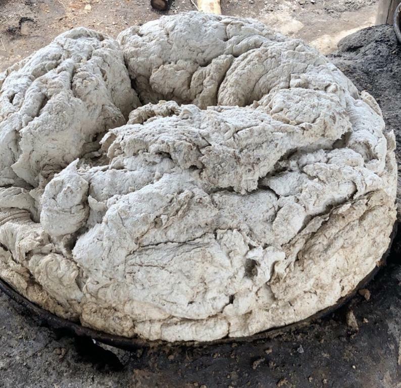 100% African Ghana Black White Soap Powder, soft white gallery