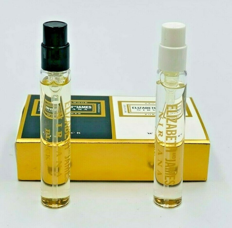 Elizabeth and James Nirvana White/Black Set Spray 2 x 0.14 oz/4 ml NIB Lot 50pcs gallery