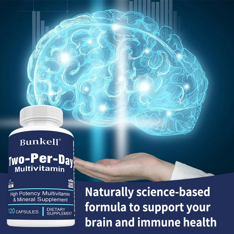 Two-Per-Day Multivitamin 30 to 120 Capsules Exp 07/2026 gallery