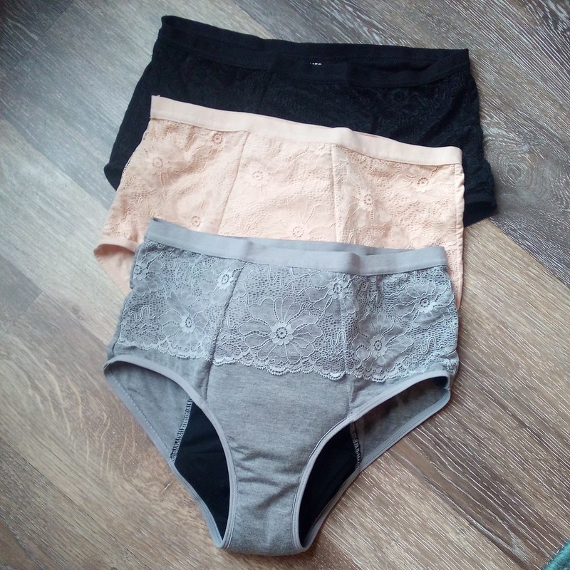Eversure Women’s Washable Incontinence Underware Size XL 3 pack