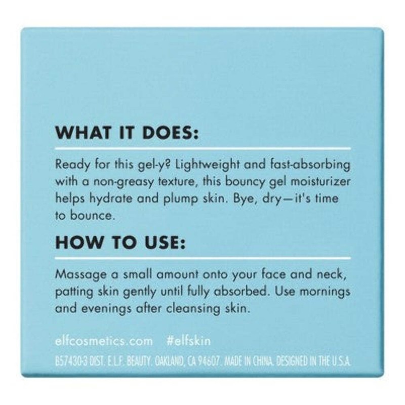 e.l.f. SKIN Holy Hydration! Gel-Yeah Face Moisturizer 1.7fl oz - Imperfect Box gallery