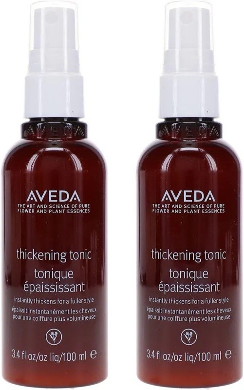 Aveda Thickening Tonic 3.4 fl oz 2 Pack NEW Authentic Thickening Volumizing