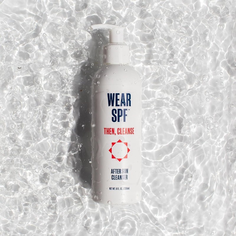 WearSPF After Sun Cleanser–Gentle Face Wash with Squalane & Ceramides,8 oz 1-2pc gallery