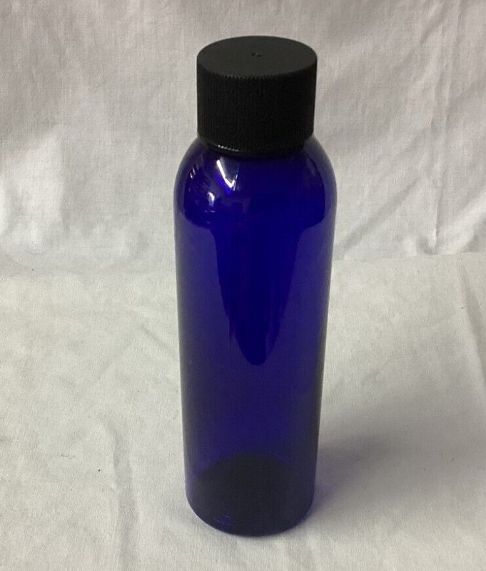 4 oz Blue Bottle w/cap New 20 pcs, 30 pcs, 50 pcs, 75 pcs, 100 pcs group price gallery