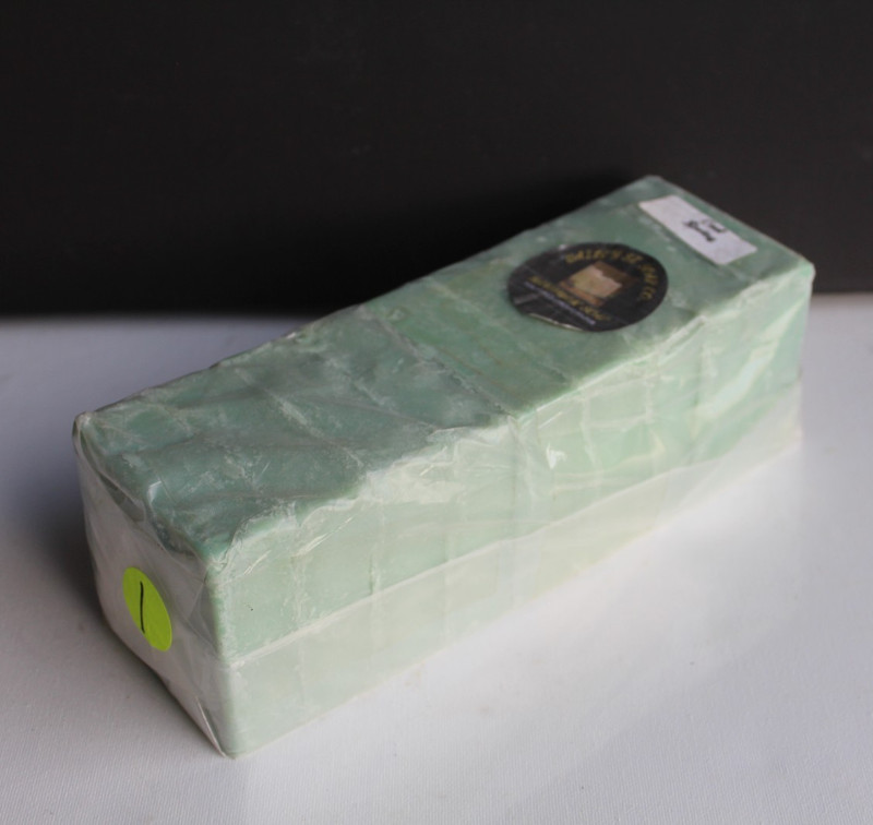 Cool Spring Green Handmade soap loaf 9 Precut bars-Free Shipping gallery