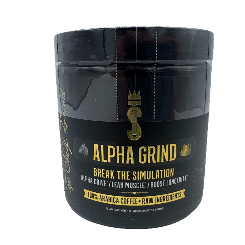 Alpha Grind Instant Maca Coffee Natural Energy Brain Nootropic Exp 9/27 Sealed