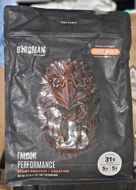 Falcon Performance Vegan Protein Powder, 31g Protein, Choco Bronze – 28 servings