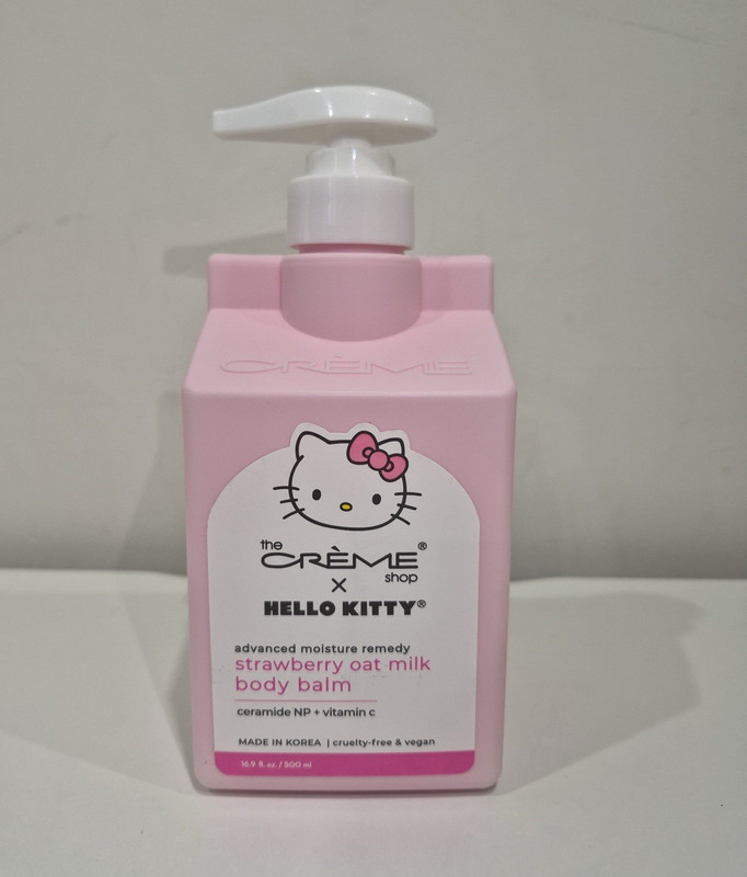 The Crème Shop x Hello Kitty Strawberry Oat Milk Body Balm, 16.9 fl oz