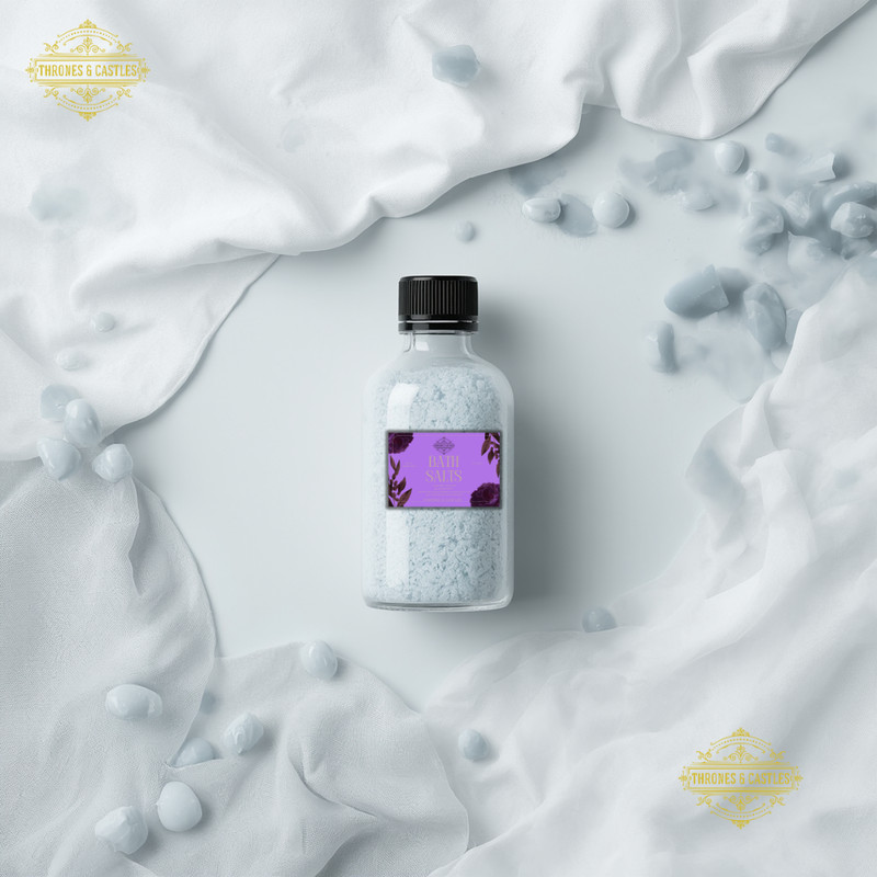 Thrones & Castles Serene Blueberry Bliss Bath Salt 12oz