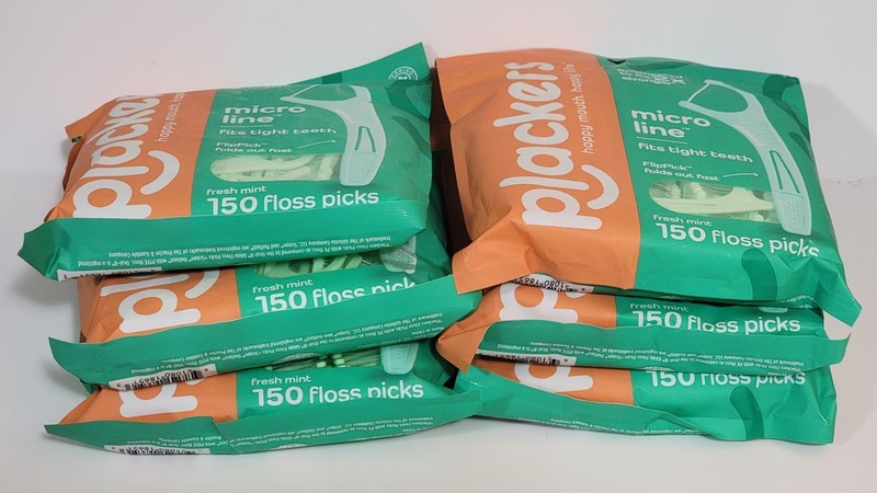 900 Plackers 6×150 Micro Line Dental Floss Tooth Picks Oral Teeth Flossers!