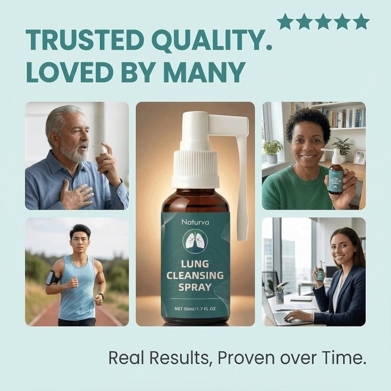 50ml Herbal Lung Cleansing Spray for Powerful Respiratory Support & Relief gallery