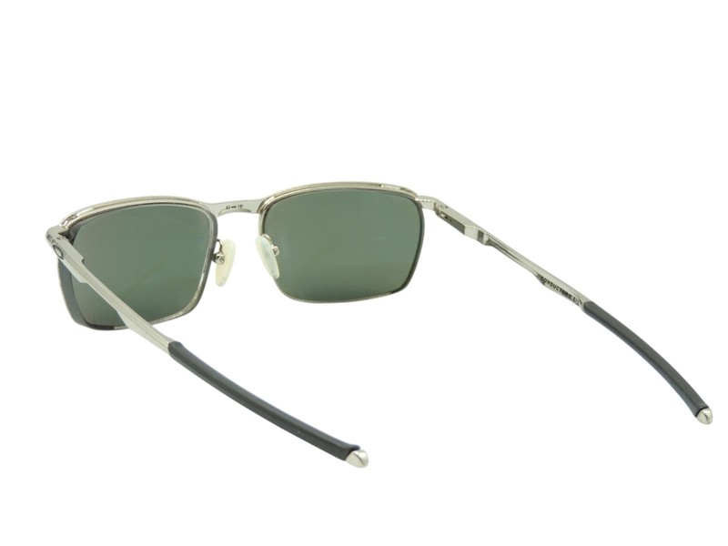 Oakley 3187 0353 Conductor 0.5 Polished Chrome Eyeglass Frames 53 18 137 gallery