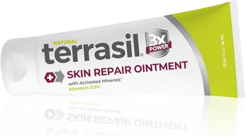 terrasil Skin Repair for Angular Cheilitis, Folliculitis, 1.76 Ounce