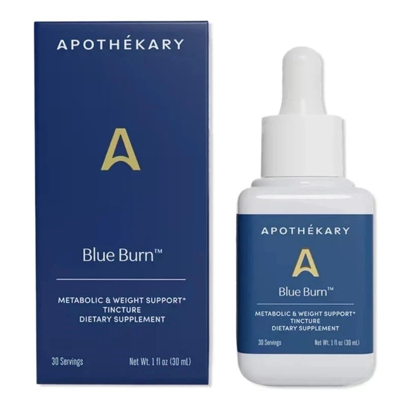 brand new Apothékary Blue Burn Metabolic & Weight Support Tincture 1.0 oz
