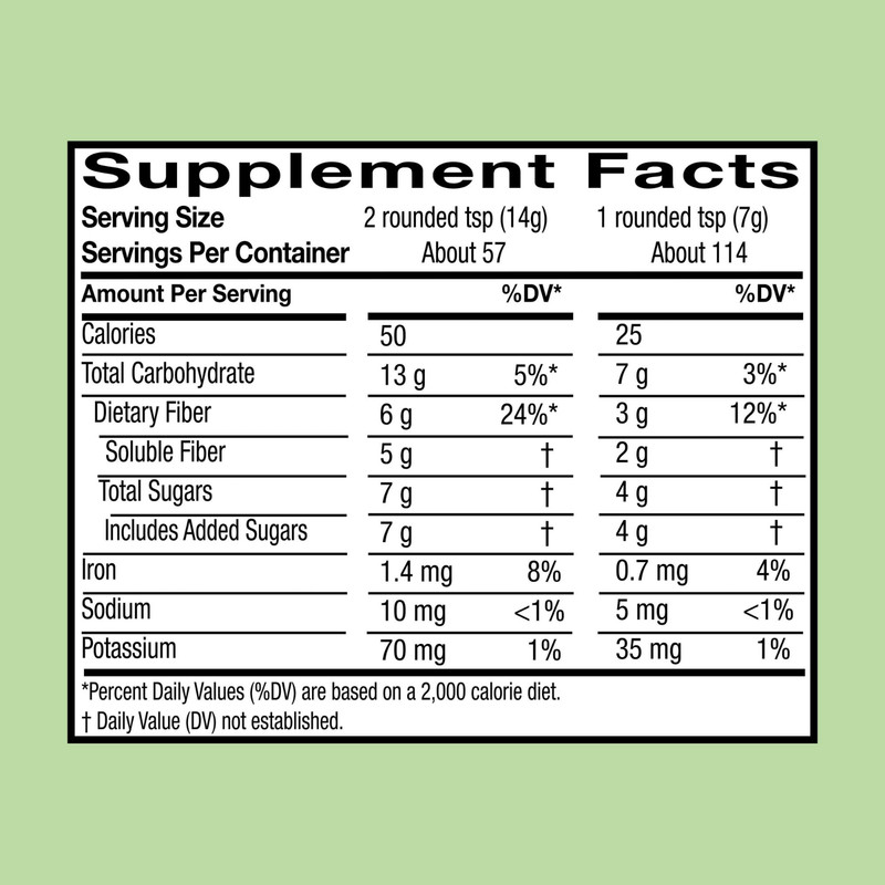 Equate Daily Fiber Powder, 29 oz, Unflavored, Compare to Metamucil 4-in-1 Multi gallery