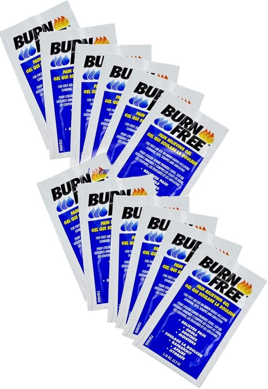 12 BurnFree 3.5 gr Gel Packs – First Aid Emergency Survival EMS Fire OSHA Kits