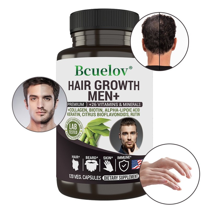 Promotes Hair Growth Dietary Supplement Men’s Hair Supplements 26 Minerals