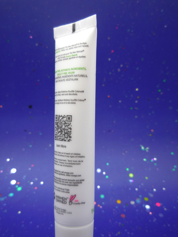 Sonage Botanica Souffle Creme® ℮ 15ml / 0.5 fl oz FOIL SEALED TRAVEL SIZE TUBE gallery