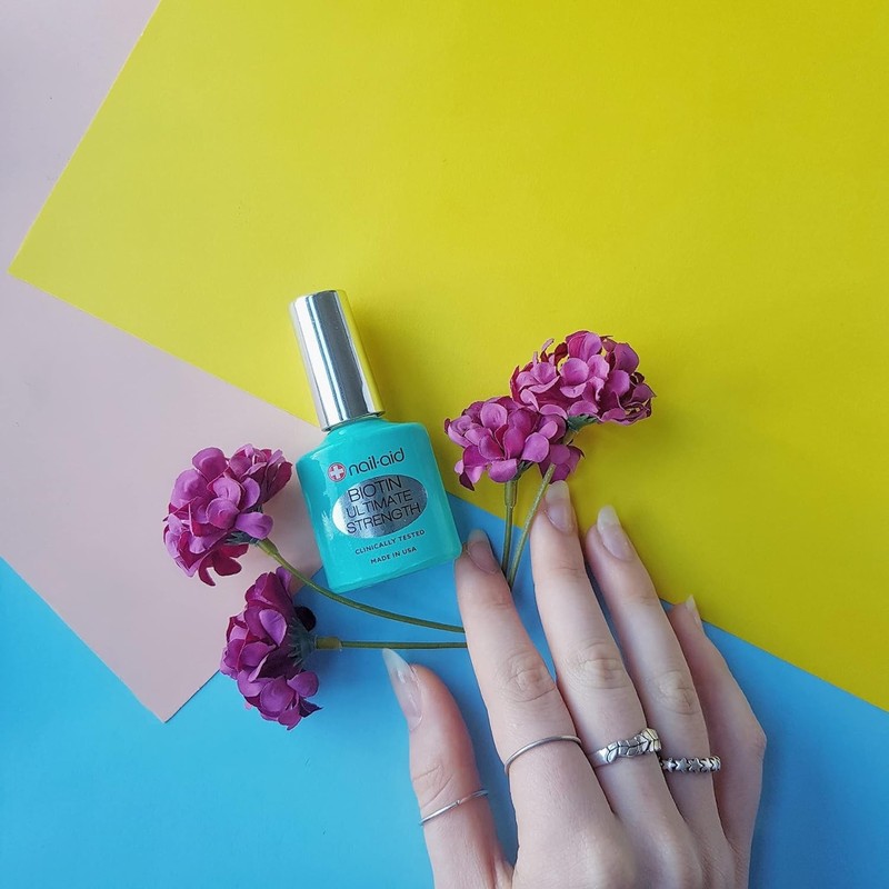 Biotin Nail Strengthening Formula - 0.55 Fl Oz Liquid, Non-Toxic & Cruelty-Free gallery