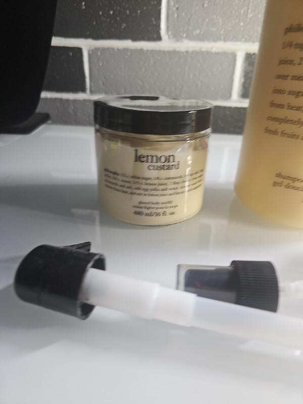 Philosophy Lemon Custard Shampoo,Glazed Body Souffle 16oz & Body Spritz 8oz gallery