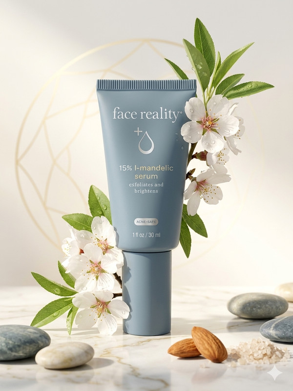 Face Reality 15% L-Mandelic Serum 1 fl oz / 30ml Exfoliating Brightening Serum A gallery