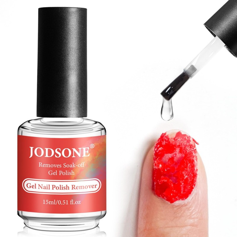 JODSONE 15ML Gel Nail Polish Remover No Need Soaking or Wrapping Gel Remover for
