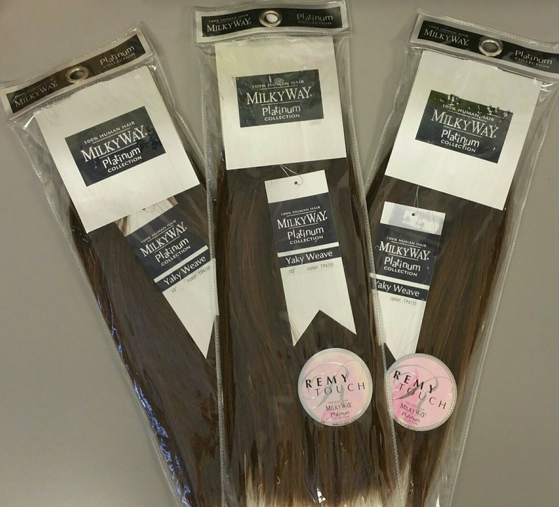 Milky Way 100% Human Hair for Weaving - MILKY WAY PLATINUM YAKY WEAVE(STRAIGHT) gallery