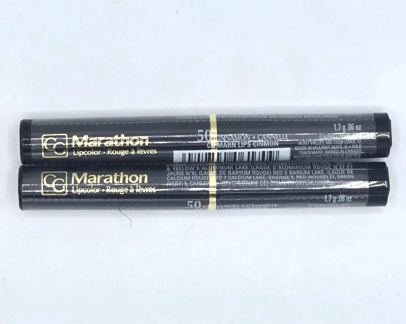 (2Pack) CoverGirl Marathon Lipcolor Lipstick – 50 Cinnamon