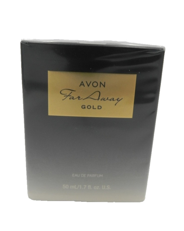 Avon Far Away GOLD Eau de Parfum Spray, Perfume 1.7 oz, New in Box, Free Ship