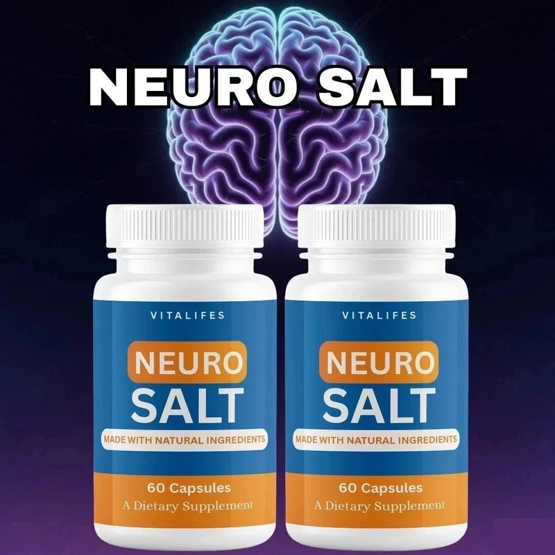(2 Pack) Neuro Salt Capsules, Neuro Salt Nootropic Supplement 60Capsules