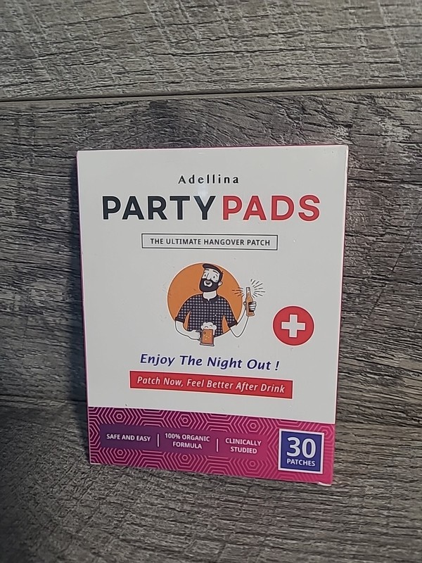 Adellina Hangover Patch After Party Recovery 30 Patches New in Box