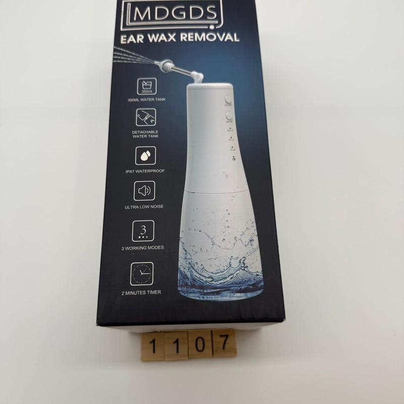 MDGDS Ear Wax Removal Irrigator 350ml Water Tank IPX7 Waterproof 3 Modes gallery