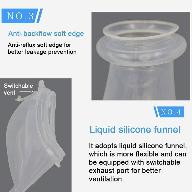 Male Wearable Incontinence Pants Urinal Leg Bag Silicone Urine Funnel Collector gallery