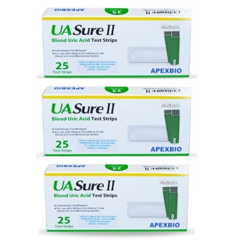 UASure II Uric Acid Test Strips. UA Sure. Box of 25 Original gallery