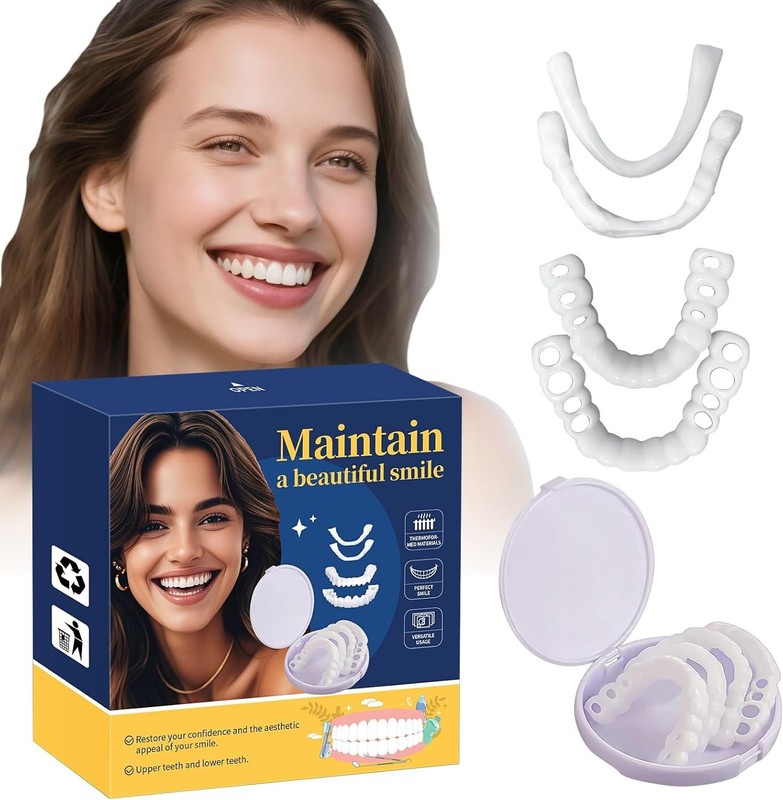 Temporary Dental Veneers Kit for Men & Women, Comfortable Tooth Replacement, Unf gallery