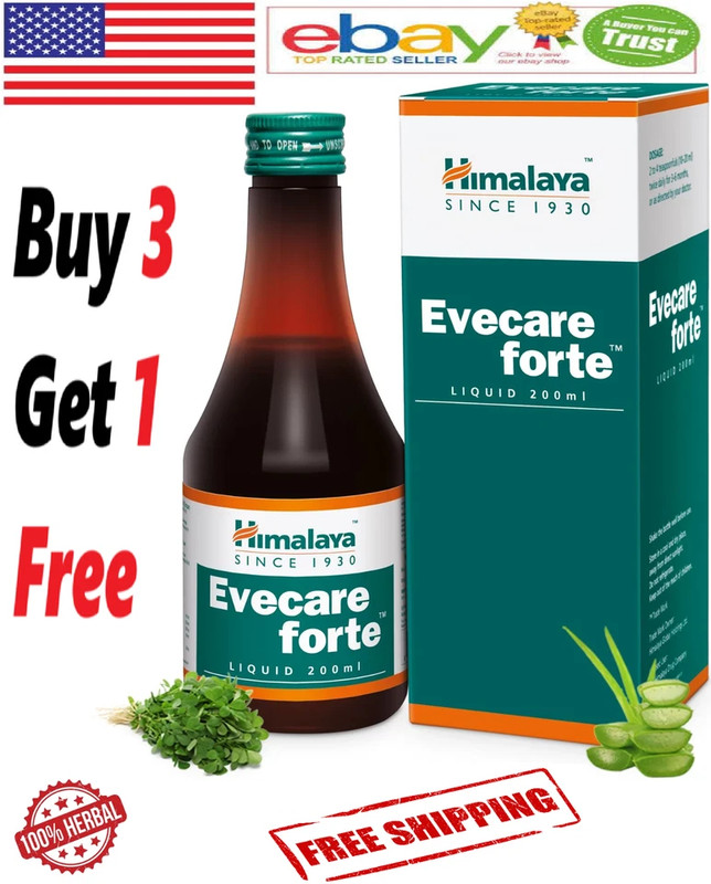 Himalaya Evecare Forte Syrup Natural For Women Wellness With Long Expiry- 200 ML