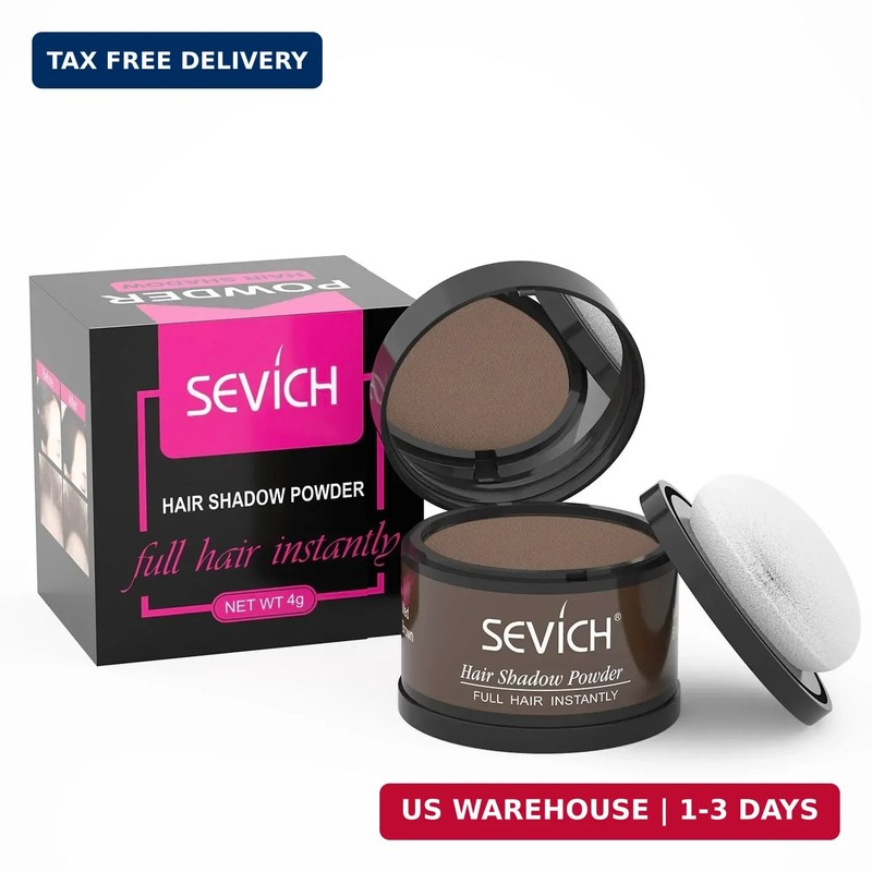 Sevich Hairline Powder,Instantly Conceals Hair Loss, Root Touch up Powder, Hair